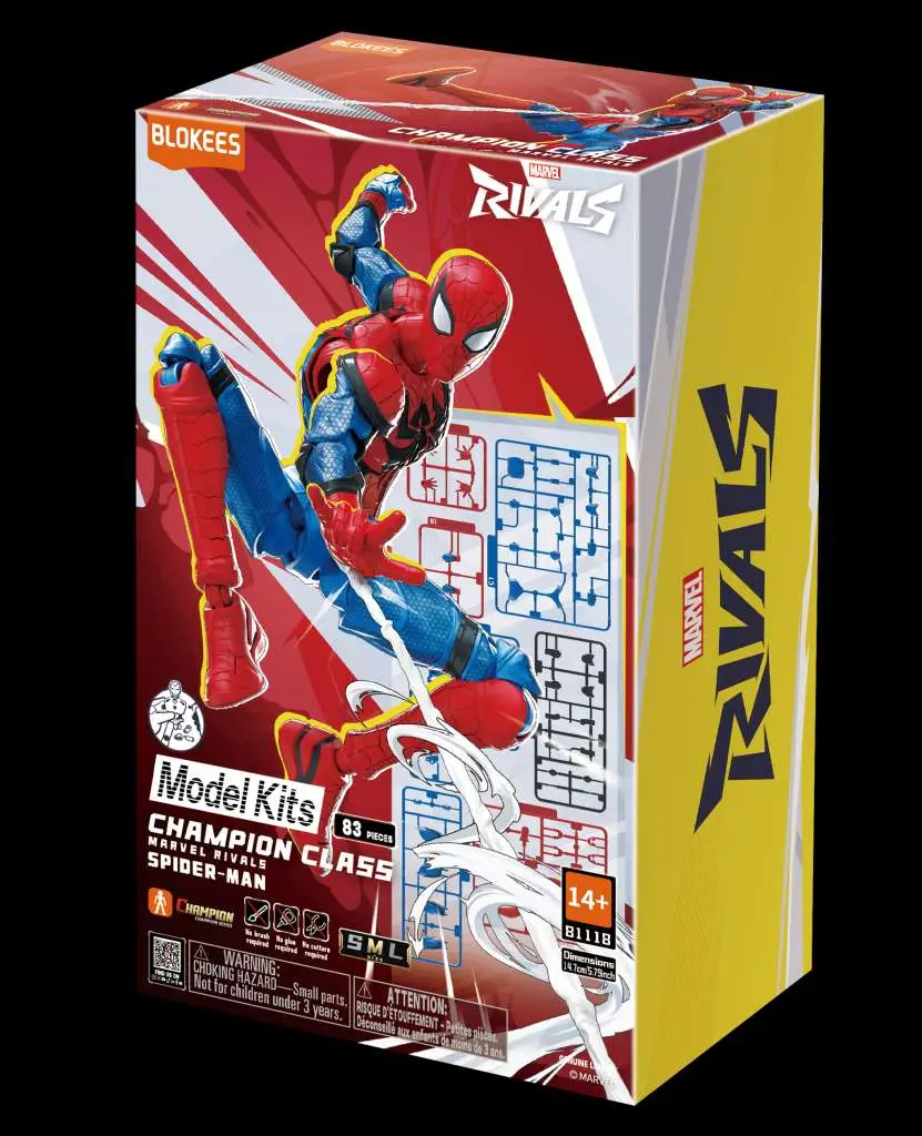 Marvel Rivals Spider Man Champion Class 06 Model Kit DS Modellismo Marvel Rivals Spider Man Champion Class 06