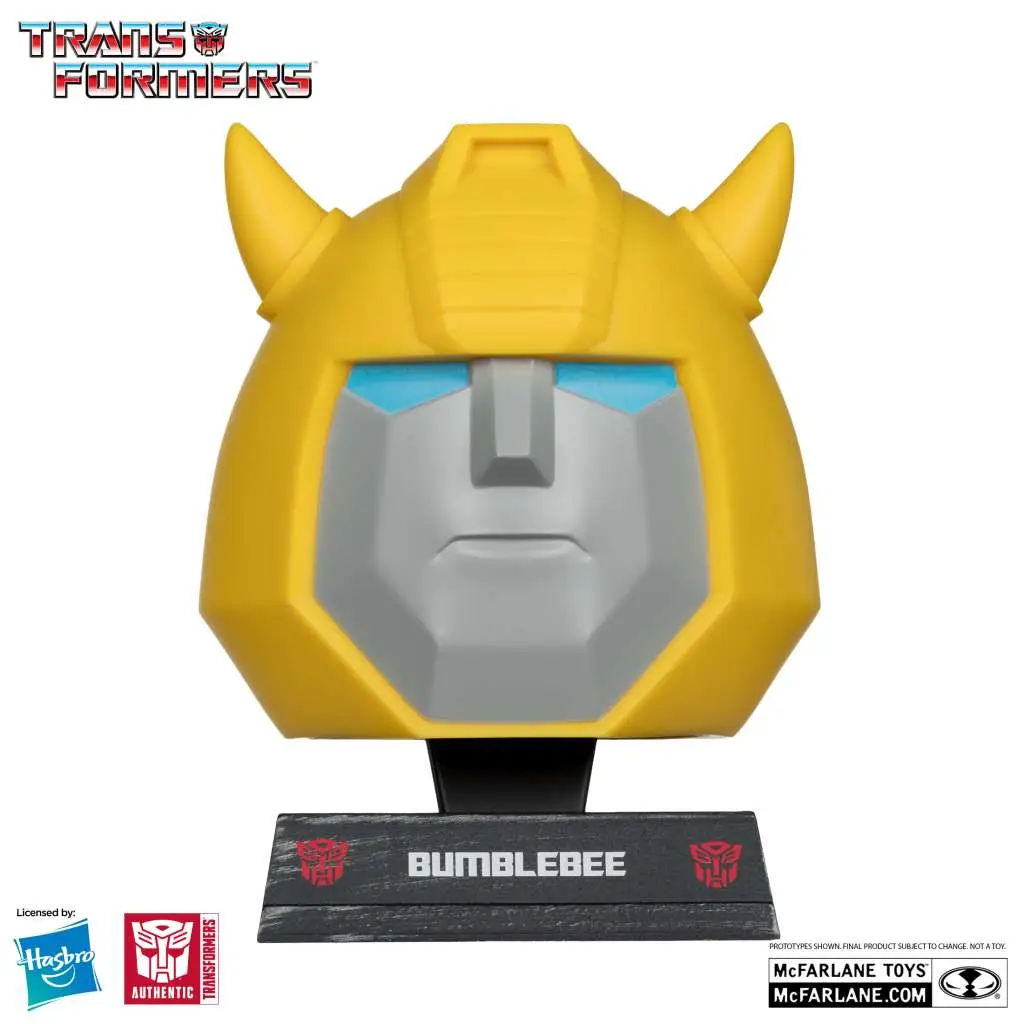 Transformers 1:3 Head Replica Bumblebee DS Modellismo Transformers Head Replica scala 1:3