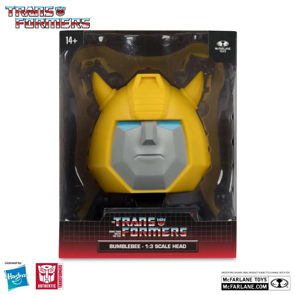 Transformers 1:3 Head Replica Bumblebee DS Modellismo Transformers Head Replica scala 1:3