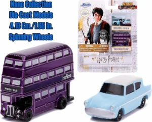 Harry Potter Ford Anglia & Knight Bus Nano