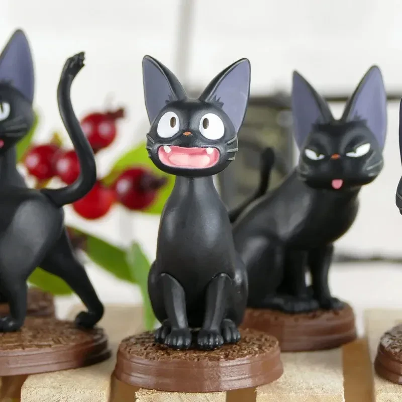 Kiki's Delivery Service Jiji Figures Assortment Display Box (6) DS Modellismo Kiki's Delivery Service Jiji Assortment