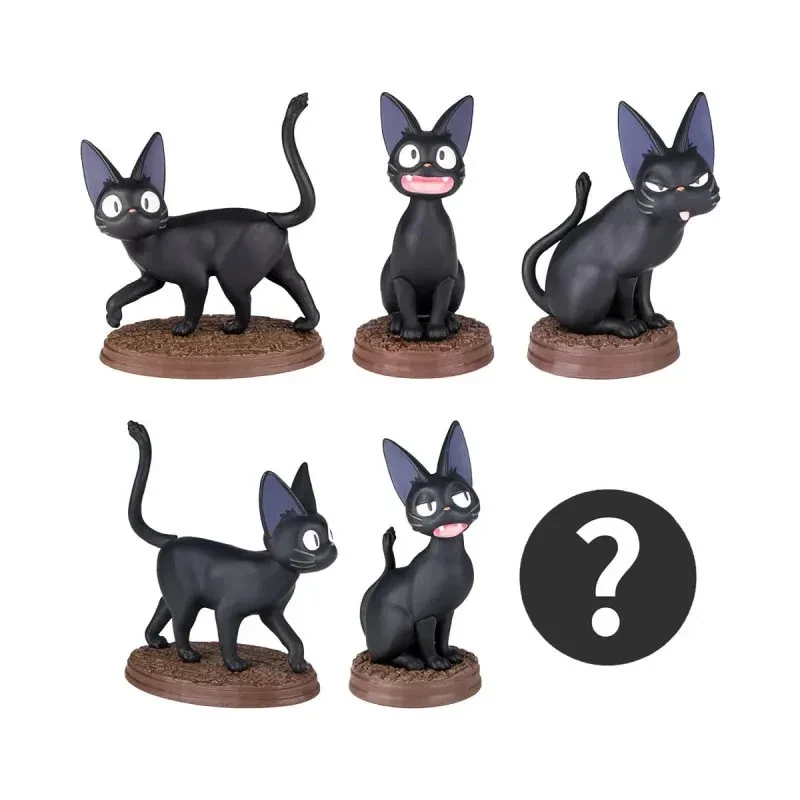 Kiki's Delivery Service Jiji Figures Assortment Display Box (6) DS Modellismo Kiki's Delivery Service Jiji Assortment