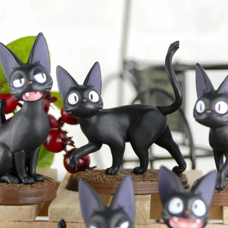 Kiki's Delivery Service Jiji Figures Assortment Display Box (6) DS Modellismo Kiki's Delivery Service Jiji Assortment