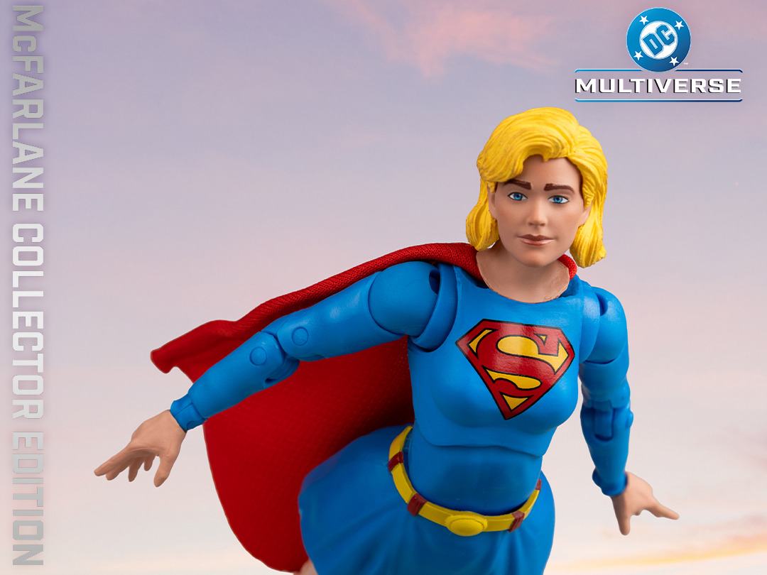 DC McFarlane Collector Edition Wave 14 7INCH Supergirl 1ST App Action Figure DS Modellismo Dc McFarlane Collector Wave 14 7INCH