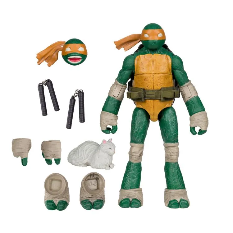 Teenage Mutant Ninja Turles 5IN Figure with Comic WV2 Michelangelo DS Modellismo Teenage Mutant Ninja Turles 5IN with Comic
