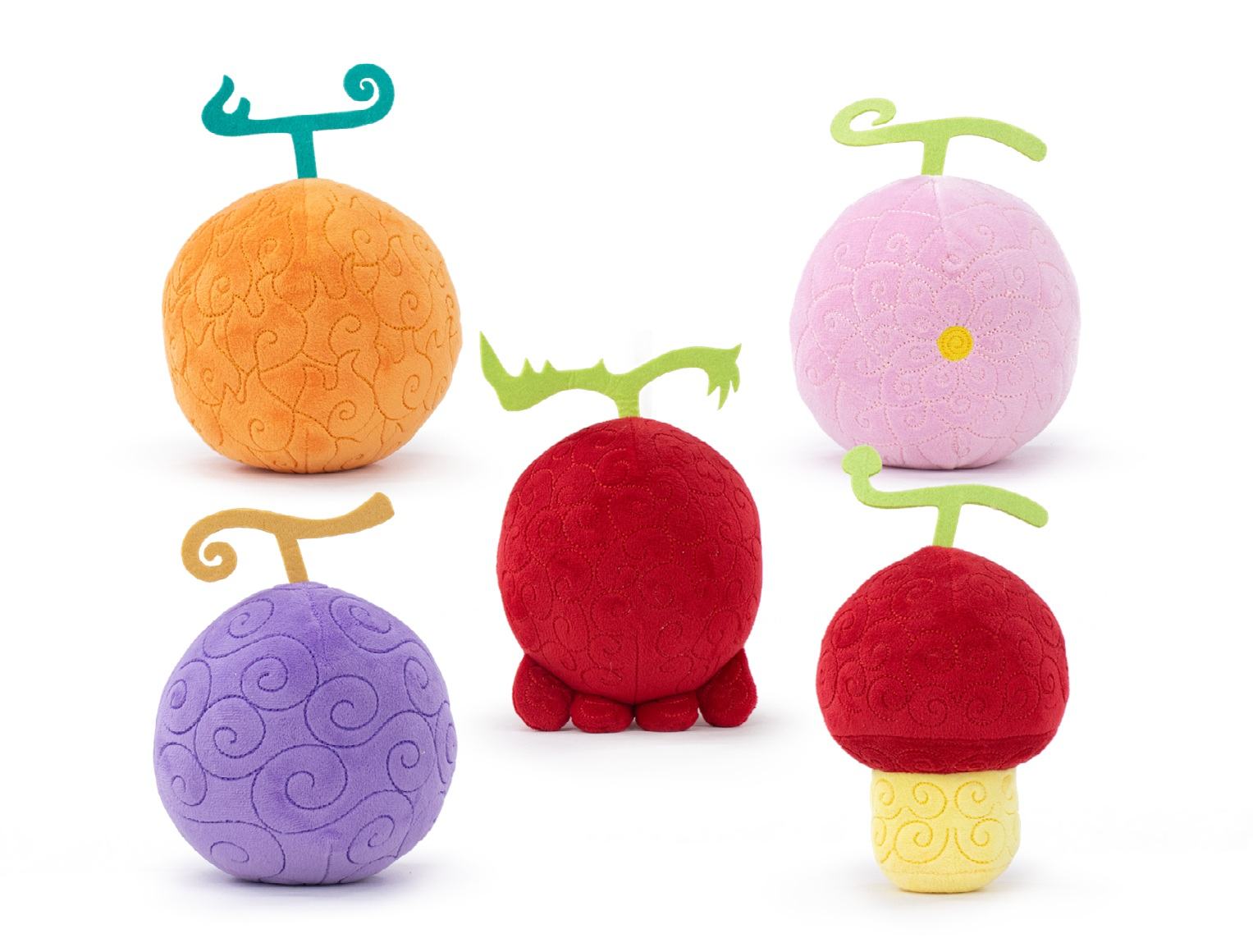 One Piece Devil Fruits Asst. Set (5) DS Modellismo One Piece Devil Fruits Asst. (5) BARRADO