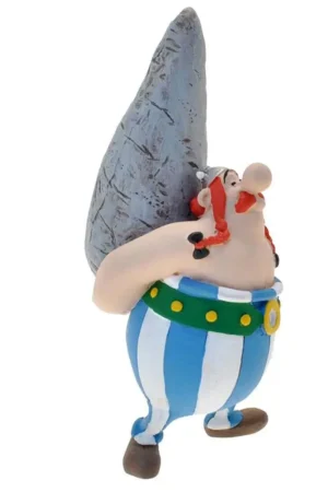 Asterix Obelix with Menhir PLASTOY