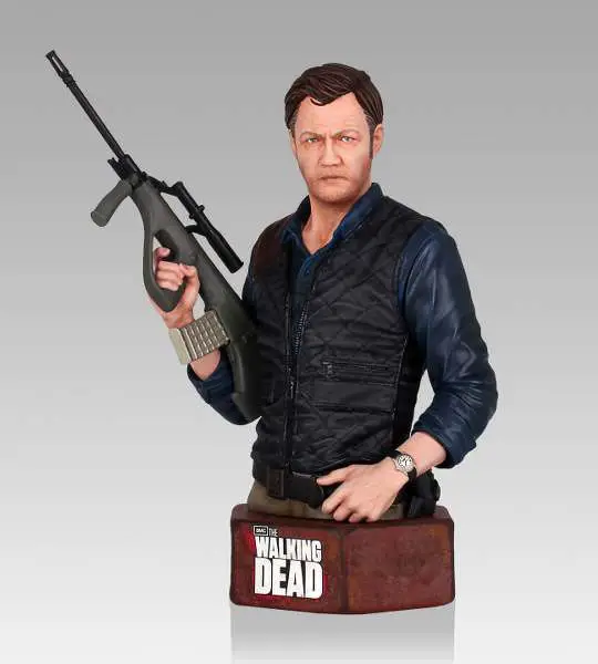 Walking Dead the Governor Mini Bust DS Modellismo Walking Dead Governor Mini Bust GENTLE GIANT