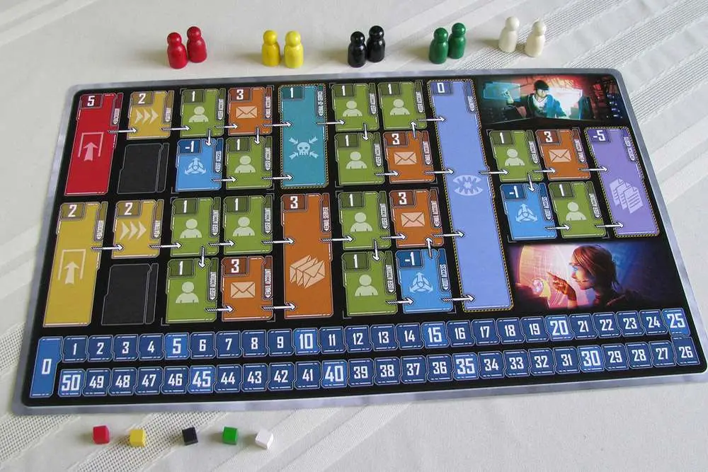 Black Hat Boardgame DS Modellismo Black Hat Boardgame ARTIC UNION