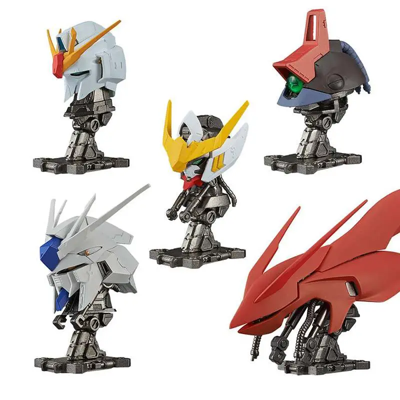Gundam Machine Head Display (10) DS Modellismo Gundam Machine Head Display (10)