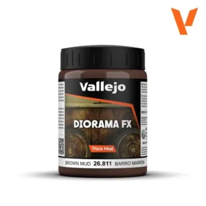 Diorama Effects 26811 Brown Mud VALLEJO