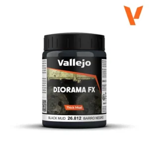 Diorama Effects 26812 Black Mud VALLEJO