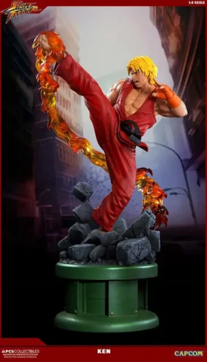 Statua Street Fighter 5 Ken Ultra scala 1/4