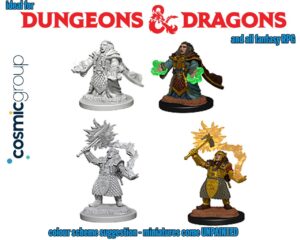 D&d Nolzur Mum Dwarf Female Cleric WIZKIDS