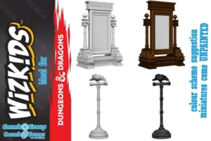 Wizkids Um Mirror & Bird on Stand