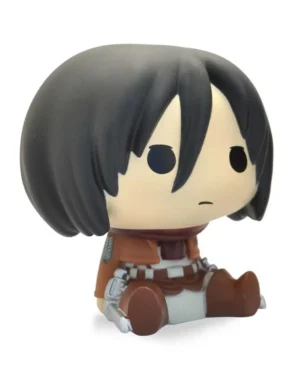 Salvadanaio Aot Mikasa Chibi PLASTOY