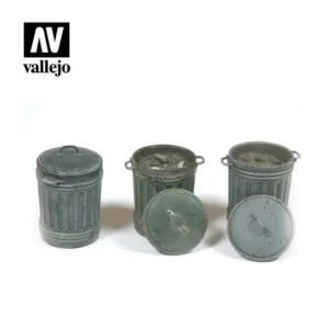 Vallejo Scenics Garbage Bins 1 SC212