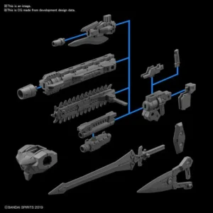 30MM Op Weapon 1 for Rabiot scala 1/144