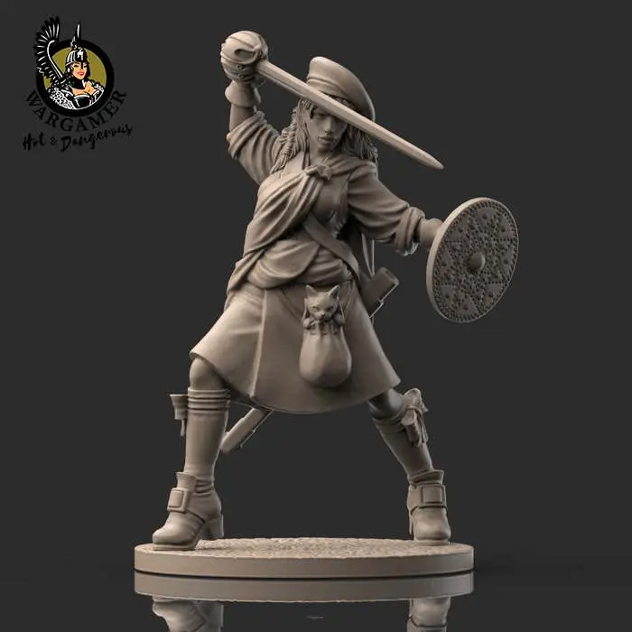 54 mm Ailsa the Highlander DS Modellismo 54 mm Ailsa Highlander HOT AND DANGEROUS