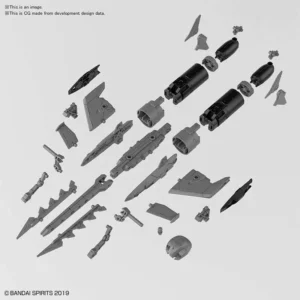 30MM Ex Arm Vehic Att Subm L scala 1/144