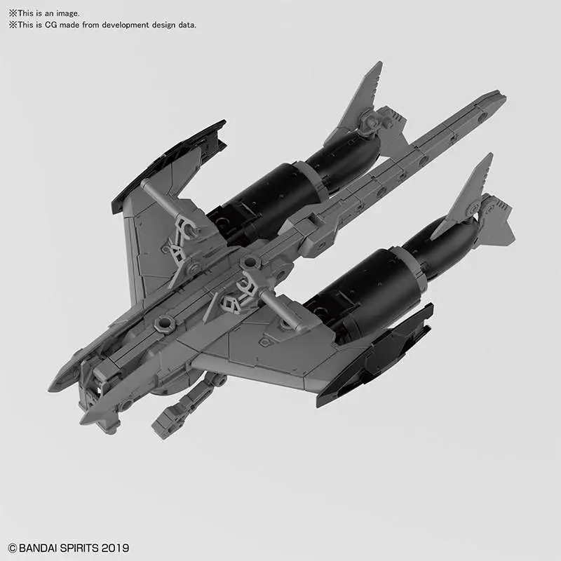 30MM EX Arm Vehic Att Subm L Gray 1/144 DS Modellismo 30MM Ex Arm Vehic Att Subm L scala 1/144