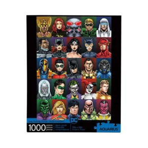 Dc Faces 1000 Puzzle AQUARIUS ENT