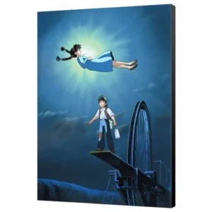 Castle In Sky Wood Panel STUDIO GHIBLI