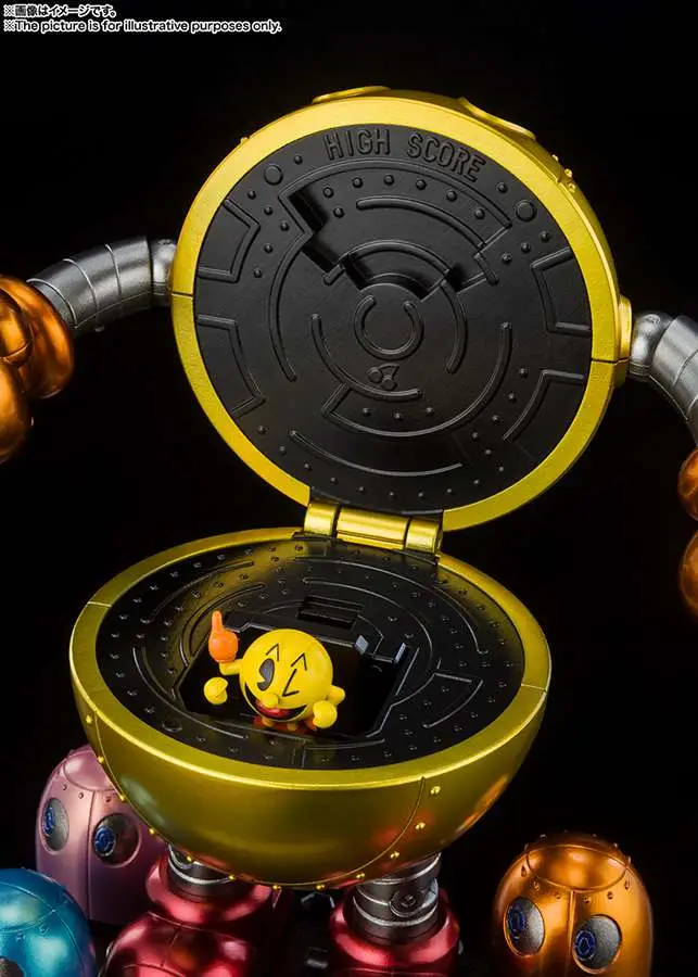 Pac-Man Chogokin DS Modellismo Pac-Man Chogokin BANDAI