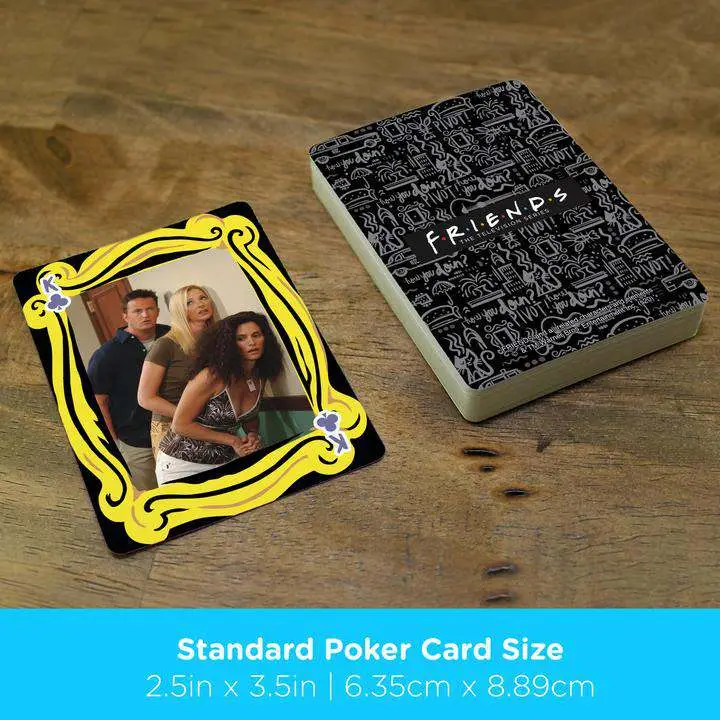 Friends Cast Playing Cards DS Modellismo Friends Cast Playing Cards AQUARIUS ENT