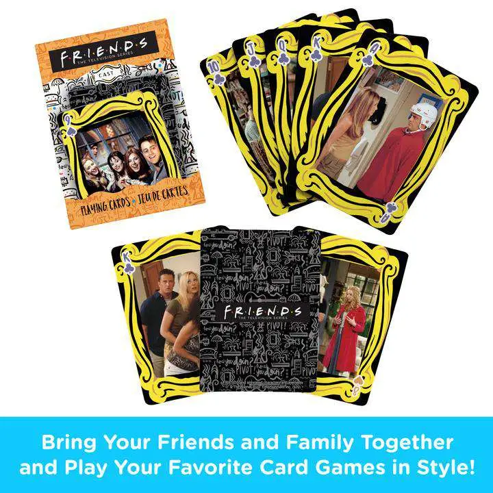 Friends Cast Playing Cards DS Modellismo Friends Cast Playing Cards AQUARIUS ENT