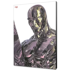 Alex Ross Silver Surfer Wood Panel SEMIC