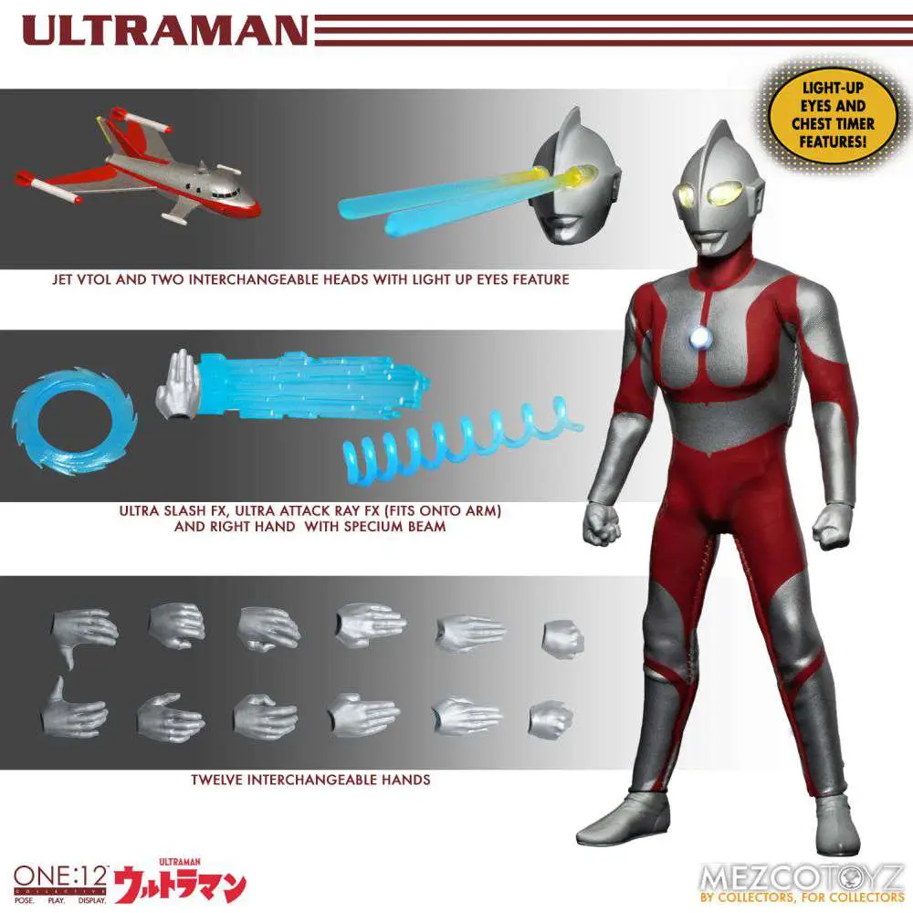 One 12 Collective Ultraman AF DS Modellismo One 12 Collective Ultraman Af MEZCO TOYS