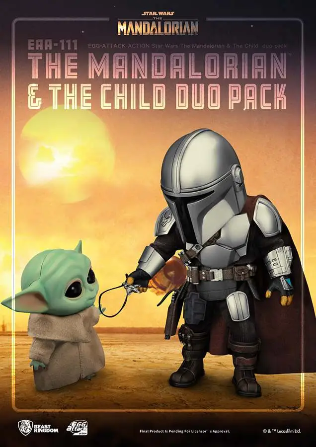 SW Egg AA Mandalorian & the Child Duo PK DS Modellismo Sw Egg Aa Mandalorian & Child Duo Pk