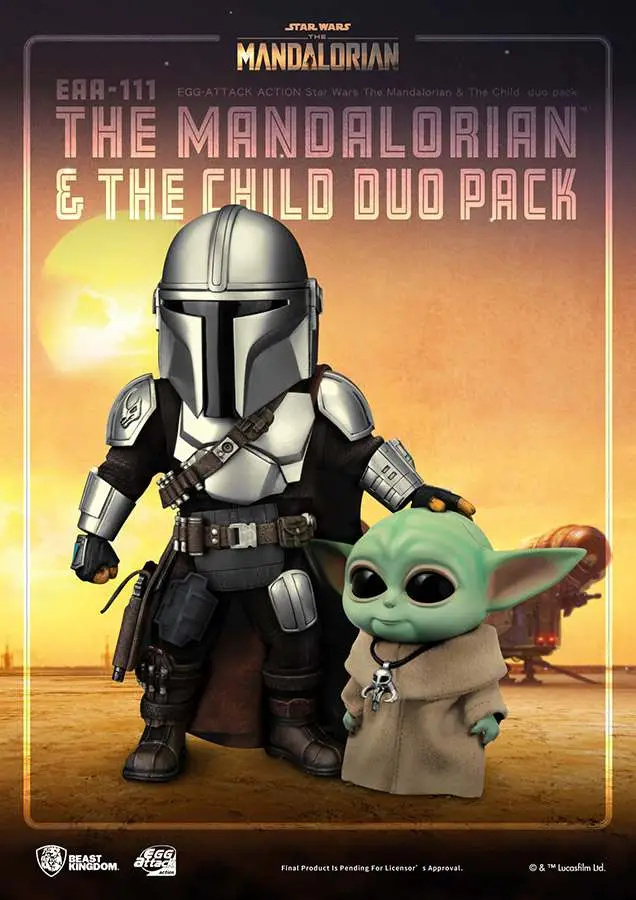 SW Egg AA Mandalorian & the Child Duo PK DS Modellismo Sw Egg Aa Mandalorian & Child Duo Pk