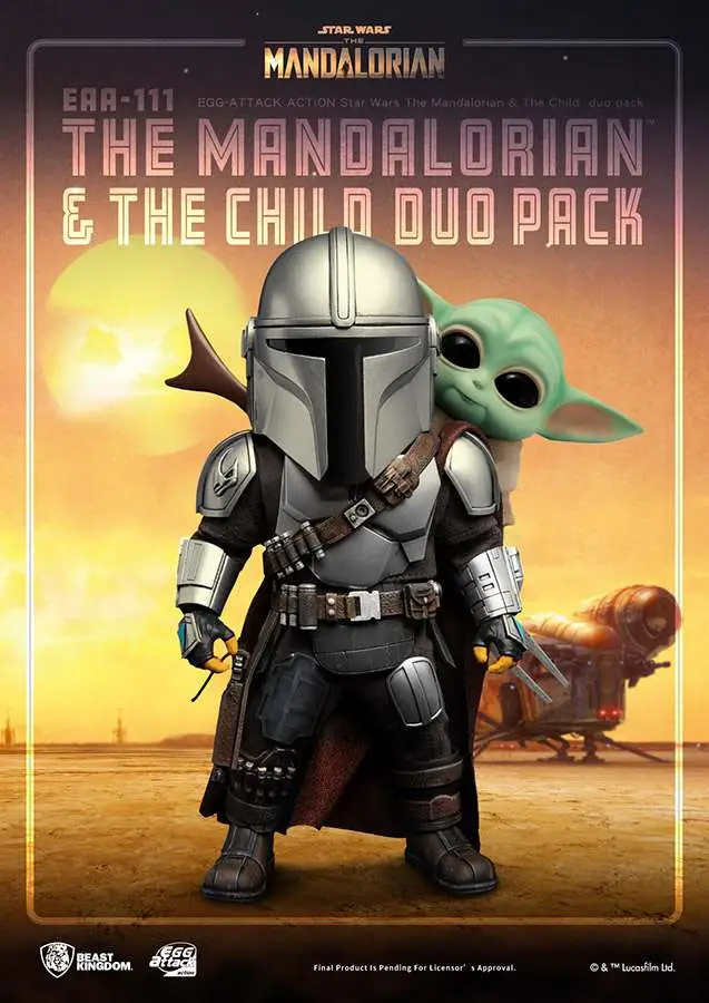 SW Egg AA Mandalorian & the Child Duo PK DS Modellismo Sw Egg Aa Mandalorian & Child Duo Pk