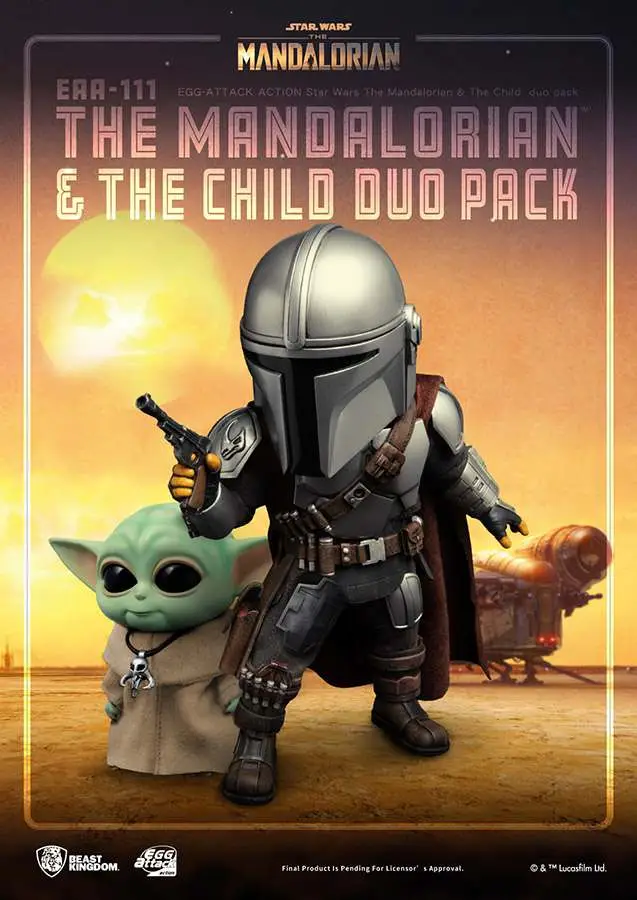 SW Egg AA Mandalorian & the Child Duo PK DS Modellismo Sw Egg Aa Mandalorian & Child Duo Pk