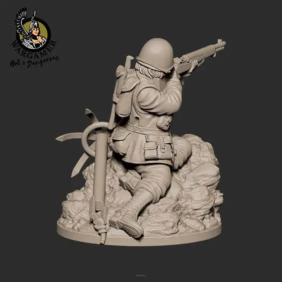 54 mm Betty the Ranger DS Modellismo 54 mm Betty Ranger HOT AND DANGEROUS