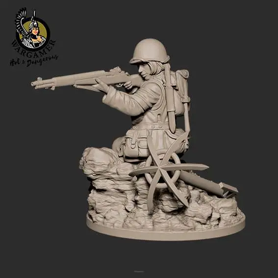 54 mm Betty the Ranger DS Modellismo 54 mm Betty Ranger HOT AND DANGEROUS