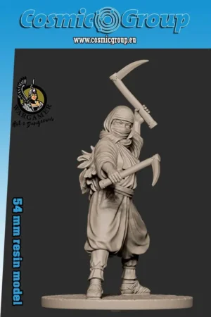 54 mm Fujiko Ninja HOT AND DANGEROUS