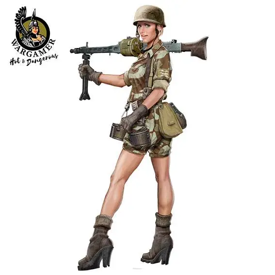 54 mm Johanna Dust 1947 Girl DS Modellismo Johanna Dust 1947 Girl HOT AND DANGEROUS