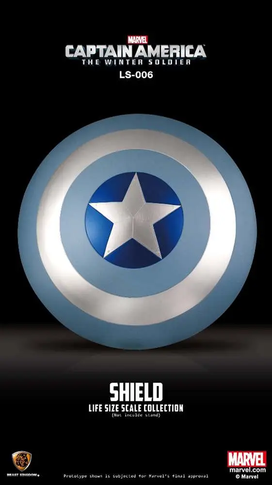 Captain America 2 Shield 1/1 Blu Ver Rep DS Modellismo Captain America 2 Shield Blu Ver scala 1/1