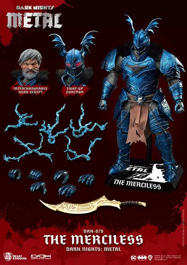 Beath Metal Batman the Merciless Dah DS Modellismo Beath Metal Batman Merciless Dah