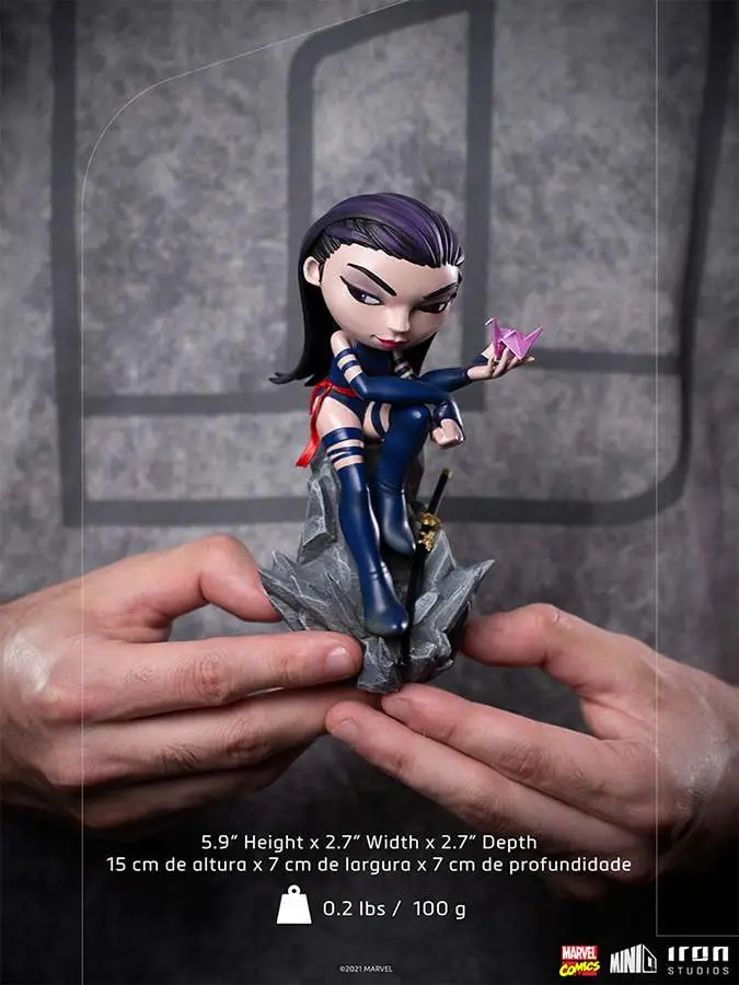 X-men Psylocke Minico DS Modellismo X-men Psylocke Minico IRON STUDIOS
