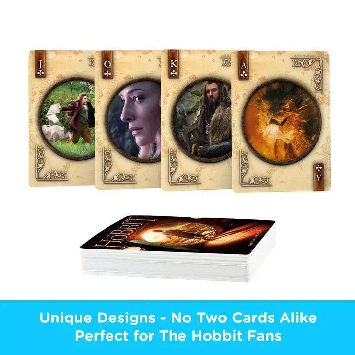 The Hobbit Playing Cards DS Modellismo Hobbit Playing Cards AQUARIUS ENT