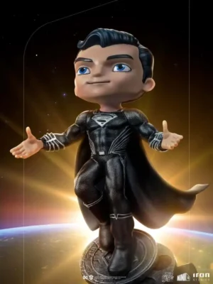 Justice League Superman Black Minico