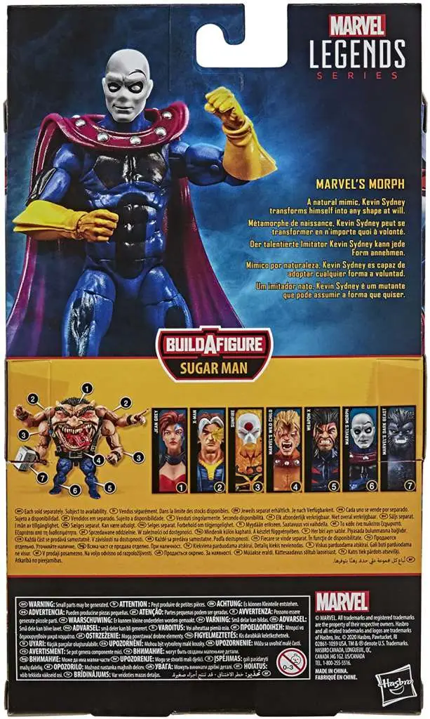 Marvel Legends Morph AF DS Modellismo Marvel Legends Morph Af HASBRO