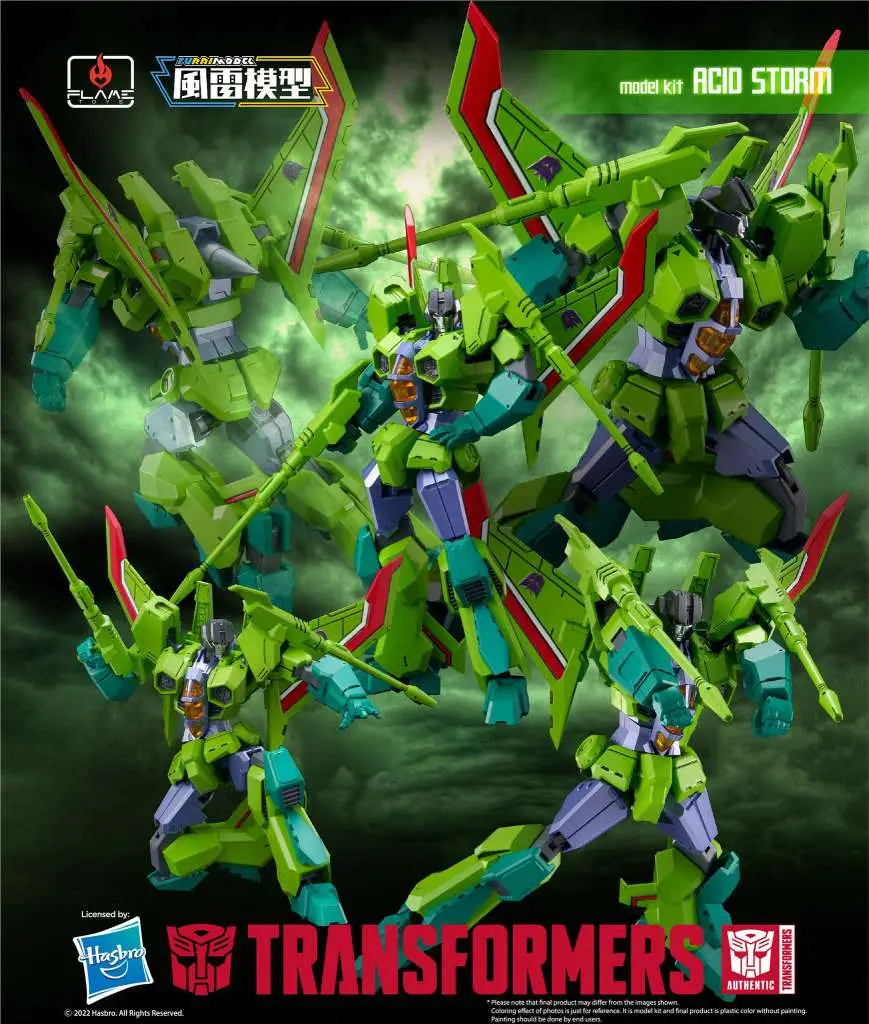 Transformers Acid Storm Model Kit DS Modellismo Transformers Acid Storm Model Kit FLAMETOYS