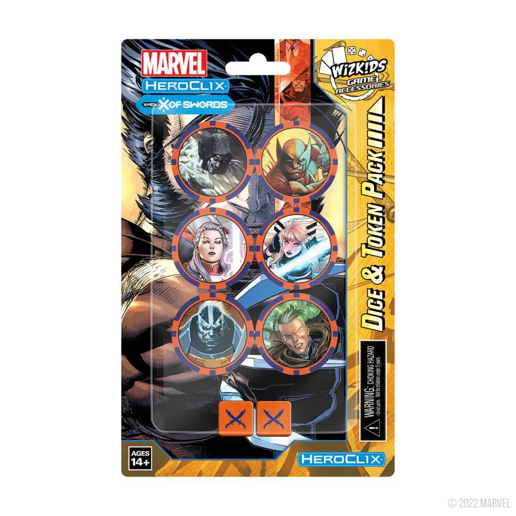 Mhc X-men X OF Swords Dice & Token DS Modellismo Mhc X-men X Swords Dice & Token