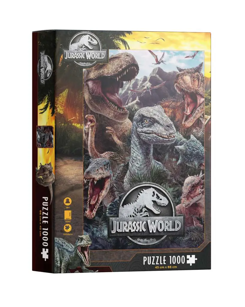 Jurassic World Poster Compo Various Puzz DS Modellismo Jurassic World Poster Compo Various Puzz