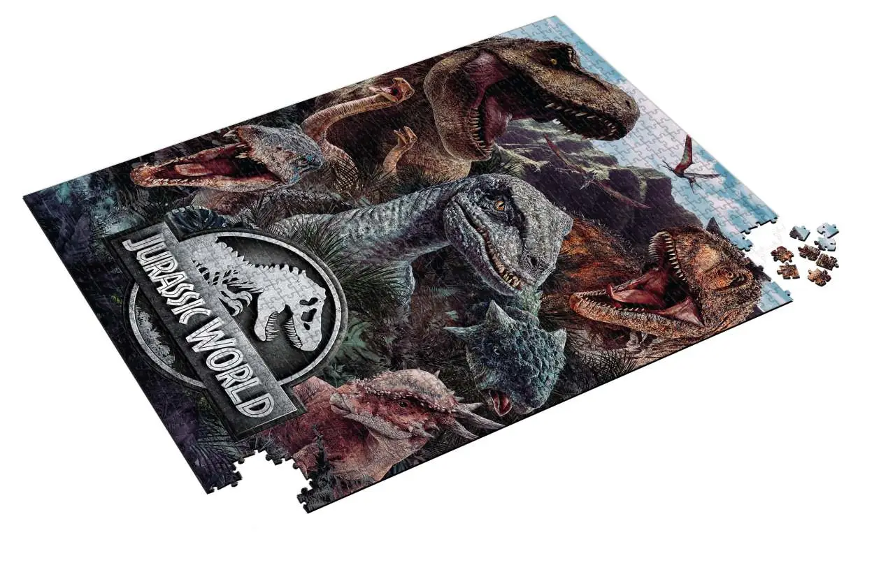 Jurassic World Poster Compo Various Puzz DS Modellismo Jurassic World Poster Compo Various Puzz